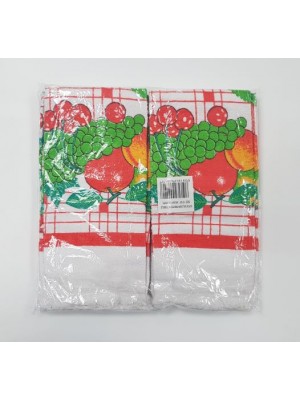Terry Kitchen Towel - Set of 6pcs - Size 39X64cm